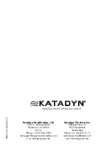 Preview for 46 page of Katadyn Survivor 06 Manual