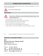 Preview for 25 page of Kathrein MobiSet 2 Digital CAP 600 Installation And Operating Manual