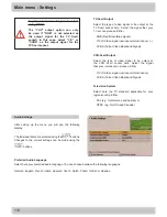 Preview for 112 page of Kathrein UFS 922 si Operating Manual