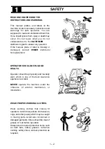 Preview for 11 page of Kato Imer 17VXE Operating Instructions Manual