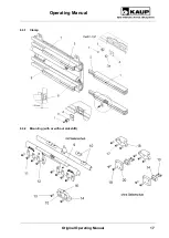 Preview for 17 page of KAUP T 403G-1L Operating Manual