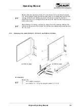 Preview for 19 page of KAUP T 403G-1L Operating Manual