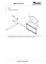 Preview for 7 page of KAUP T456BZ Series Operating Manual