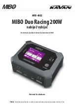 Preview for 9 page of Kavan MIBO Duo Racing Instruction Manual