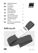 Preview for 1 page of KaWe easy clic User Manual