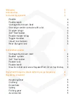 Preview for 2 page of KAYAKS2FISH NEXTGEN10 MK2 Owner'S Manual