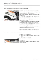 Preview for 32 page of KAYO MOTOR KT250 User Manual