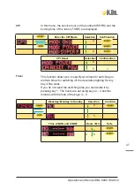 Preview for 47 page of KBL 6900 MAX10 Operating Instructions Manual