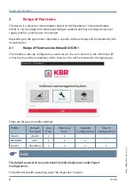 Preview for 8 page of KBR multisys D4-IGW-1 User Manual Technical Parameters