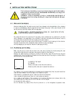 Preview for 18 page of KBS Gastrotechnik KU 1407 Installation, Use And Maintenance Instructions