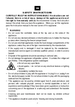 Preview for 4 page of KBS Gastrotechnik TK 220 CHR Instruction Manual