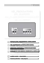 Preview for 2 page of KBS TS 801 Use, Maintenance And Installation Manual