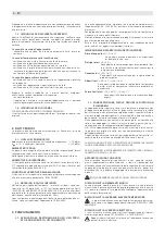 Preview for 4 page of KBS TS 801 Use, Maintenance And Installation Manual