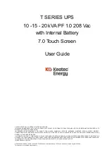 Keatec Energy T 3310UL User Manual preview