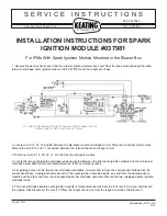 Preview for 1 page of Keating Of Chicago Ignition Module 037981 Installation Instructions