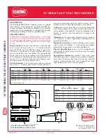 Preview for 2 page of Keating Of Chicago Miraclean 3624 361 Specification Sheet