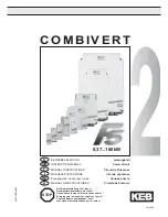 Preview for 1 page of KEB COMBIVERT F5 Series Instruction Manual