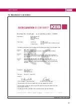 Preview for 81 page of KEB COMBIVERT T6APD Instructions For Use Manual