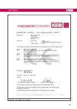 Preview for 83 page of KEB COMBIVERT T6APD Instructions For Use Manual