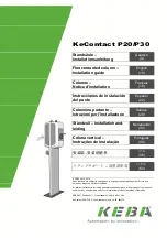 Preview for 1 page of Keba KeContact P20 Installation Manual