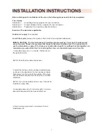 Preview for 6 page of KEDDY K20 Installation Instructions Manual