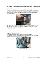 Preview for 2 page of Keiser 1031 Replacement Manual