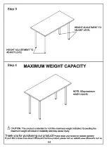 Preview for 5 page of Keji OWMMRLEGSC Assembly Instructions