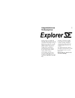 Preview for 3 page of Kellyco Explorer SE Quick Start Manual