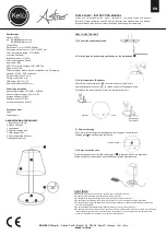 Preview for 2 page of Kelu ASTRO Instruction Manual