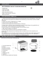 Preview for 8 page of Kemar Kitchenware KHF-550 Instruction Manual