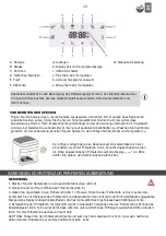 Preview for 10 page of Kemar Kitchenware KHF-550 Instruction Manual