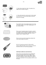 Preview for 23 page of Kemar Kitchenware KHF-550 Instruction Manual