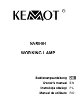 Preview for 1 page of Kemot NAR0464 Owner'S Manual