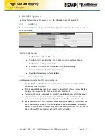 Preview for 21 page of Kemp High Availability Feature Description And Operation Manual