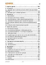 Preview for 197 page of Kemper 60 650 100 Operating Manual