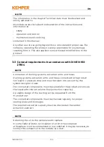 Preview for 54 page of Kemper 63200 Operating Manual