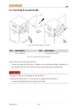 Preview for 60 page of Kemper 63200 Operating Manual