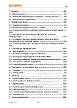 Preview for 317 page of Kemper 63200 Operating Manual