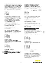 Preview for 7 page of Kemper 686 03 003 Operating Instructions Manual