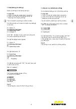 Preview for 21 page of Kemper 686 03 003 Operating Instructions Manual