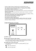 Preview for 5 page of Kemper Dusty Manual