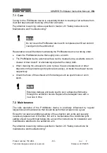 Preview for 61 page of Kemper ProfiMaster Operating Instructions Manual