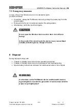 Preview for 67 page of Kemper ProfiMaster Operating Instructions Manual