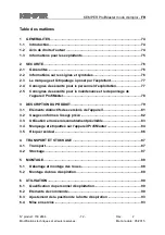 Preview for 73 page of Kemper ProfiMaster Operating Instructions Manual