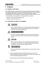 Preview for 112 page of Kemper ProfiMaster Operating Instructions Manual