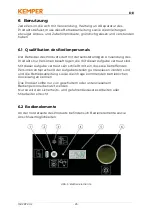 Preview for 25 page of Kemper VacuFil Compact Operating Manual