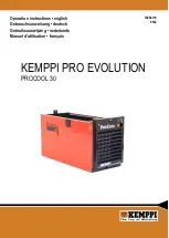 Preview for 1 page of Kemppi PRO EVOLUTION PROCOOL 30 Operation Instructions Manual