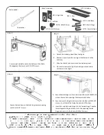 Preview for 2 page of Kendall Howard 5500-3-100-36 Assembly Instructions
