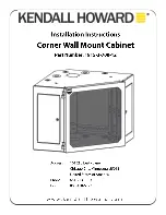 Preview for 1 page of kENDALL 1915-3-700-12 Installation Instructions