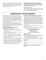 Preview for 3 page of Kenmore 106.4116 Series Use & Care Manual